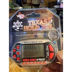 Poker Texas Golden keychain game